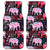 Pink Elephant Pattern Front and Back Car Floor Mats