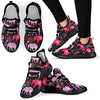 Pink Elephant Pattern Mesh Knit Sneakers Shoes