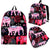 Pink Elephant Pattern Premium Backpack