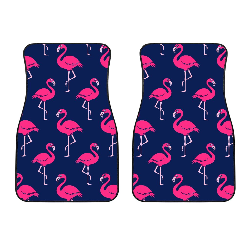 Pink Flamingo Pattern Car Floor Mats