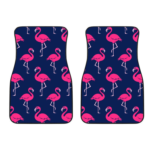 Pink Flamingo Pattern Car Floor Mats