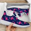 Pink Flamingo Pattern Mesh Knit Sneakers Shoes