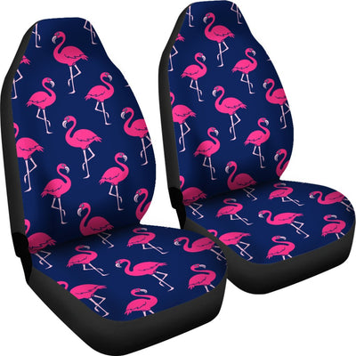 Pink Flamingo Pattern Universal Fit Car Seat Covers