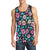 Pink Hibiscus Hawaiian Flower Men Tank Top