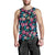 Pink Hibiscus Hawaiian Flower Men Tank Top