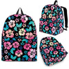 Pink Hibiscus Hawaiian Flower Premium Backpack