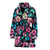 Pink Hibiscus Hawaiian Flower Women Bath Robe