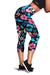 Pink Hibiscus Hawaiian Flower Women Capris