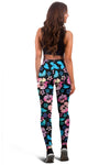 Pink Hibiscus Hawaiian Flower Women Leggings