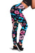 Pink Hibiscus Hawaiian Flower Women Leggings