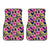 Pink Hibiscus Pattern Print Design HB027 Car Floor Mats-JORJUNE.COM