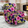 Pink Hibiscus Pattern Print Design HB027 Recliner Slipcover-JORJUNE.COM