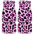 Pink Leopard Print Front and Back Car Floor Mats