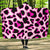 Pink Leopard Print Hooded Blanket-JORJUNE.COM