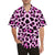 Pink Leopard Print Men Hawaiian Shirt