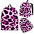 Pink Leopard Print Premium Backpack