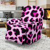 Pink Leopard Print Recliner Slipcover-JORJUNE.COM