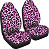 Pink Leopard Print Universal Fit Car Seat Covers