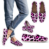 Pink Leopard Print Women Casual Shoes-JorJune.com