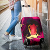 Pink Marble Luggage Cover Protector