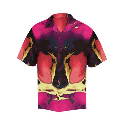 Pink Marble Men Hawaiian Shirt