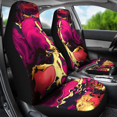 Pink Marble Universal Fit Car Seat Covers