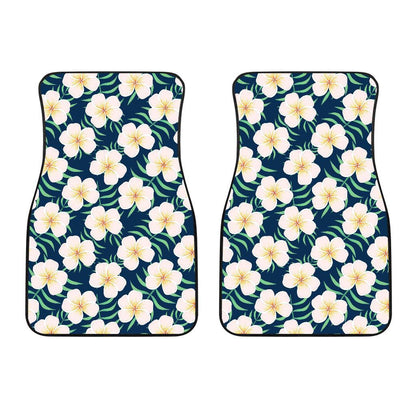 Pink Plumeria Pattern Print Design PM016 Car Floor Mats-JORJUNE.COM