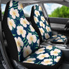 Pink Plumeria Pattern Print Design PM016 Universal Fit Car Seat Covers-JorJune