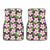 Pink Plumeria Pattern Print Design PM019 Car Floor Mats-JORJUNE.COM