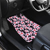 Pink Plumeria Pattern Print Design PM09 Car Floor Mats-JORJUNE.COM