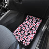 Pink Plumeria Pattern Print Design PM09 Car Floor Mats-JORJUNE.COM