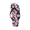 Pink Plumeria Pattern Print Design PM09 Flip Flops-JorJune
