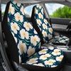 Floral Hawaiian tropical Plumeria Universal Fit Car Seat Covers