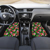 Pink Red Hibiscus Pattern Print Design HB023 Car Floor Mats-JORJUNE.COM