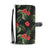 Pink Red Hibiscus Tropical Flowers Wallet Phone Case