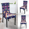 Pink Tribal Aztec native american Dining Chair Slipcover-JORJUNE.COM