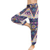 Pink Tribal Aztec native american Harem Pants