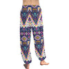 Pink Tribal Aztec native american Harem Pants