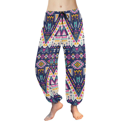 Pink Tribal Aztec native american Harem Pants