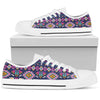 Pink Tribal Aztec native american Men Low Top Shoes