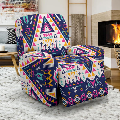 Pink Tribal Aztec native american Recliner Slipcover-JORJUNE.COM