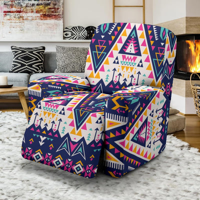 Pink Tribal Aztec native american Recliner Slipcover-JORJUNE.COM