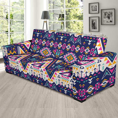 Pink Tribal Aztec native american Sofa Slipcover-JORJUNE.COM