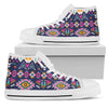 Pink Tribal Aztec Native American Women High Top Shoes