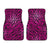 Pink Zebra Car Floor Mats