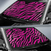 Pink Zebra Car Sun Shade-JorJune