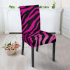 Pink Zebra Dining Chair Slipcover-JORJUNE.COM