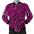 Pink Zebra Men Casual Bomber Jacket