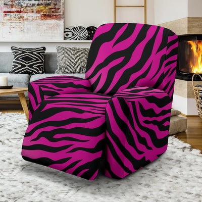 Pink Zebra Recliner Slipcover-JORJUNE.COM