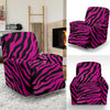 Pink Zebra Recliner Slipcover-JORJUNE.COM